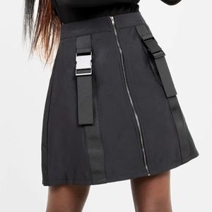 Disturbia Lori A-Line Cargo Skirt